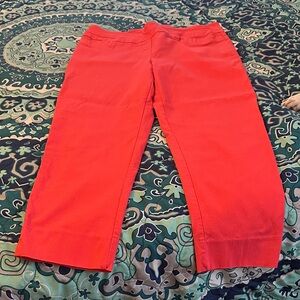 Vibrant coral women’s Pants